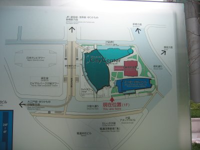 シオサイト案内図